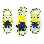 Minions pluche bob / stuart / kevin aan flostouw