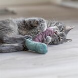 Trixie speelkussen rol met catnip assorti