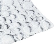 Trixie honden ligmat mila pluche wit / grijs