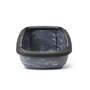 Savic kattenbak aseo jumbo marble grijs / zwart