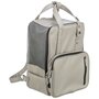 Trixie hondentas rugtas citystyle kunstleer lichtgrijs