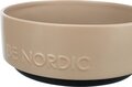 Trixie be nordic voerbak hond keramiek/ rubber taupe