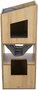 Trixie citystyle cat tower bruin / grijs