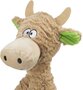 Trixie hondenspeelgoed koe pluche touw