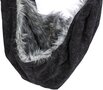 Trixie hondentas buikdrager soft zwart / grijs