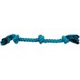Trixie flostouw 3 knoop blauw
