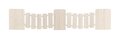 Trixie klim / klauterladder wand wit