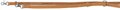 Trixie hondenriem rustic heartbeat verstelbaar vetleer bruin