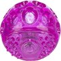 Trixie knipperbal zonder geluid drijvend tpr roze
