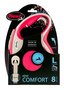 Flexi rollijn new comfort tape rood