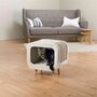 Trixie alicia relax huis lichtgrijs / grijs gemeleerd
