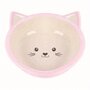 Happy pet voerbak kitten roze / creme