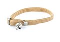 Martin halsband kat elastisch nylon beige