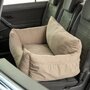 Trixie autostoel dubbel taupe